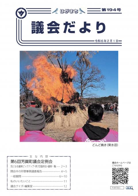 どんど焼き（東水沼）