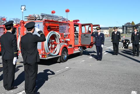 芳賀町消防団通常点検2