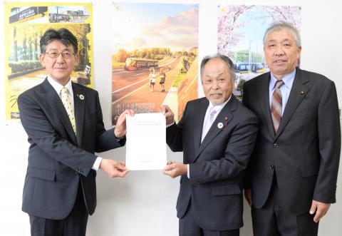芳賀町農業委員会要望書提出